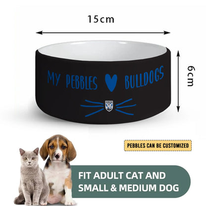 CBY Personalized Custom Ceramic Pet Bowl 2