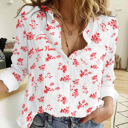 DOL Personalized Custom Women's Casual Shirt