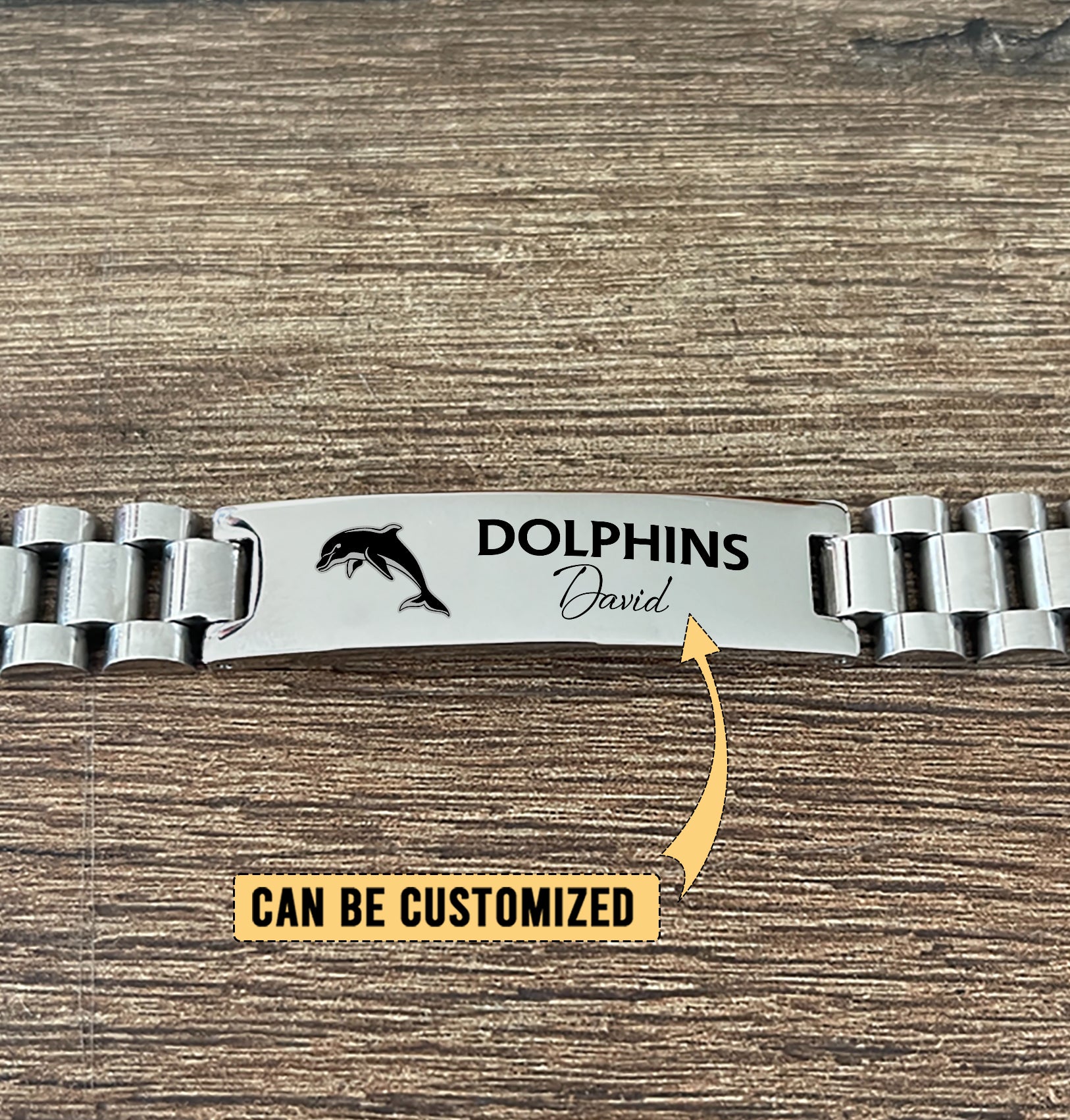 DOL Personalized Custom Stainless Steel Bracelet