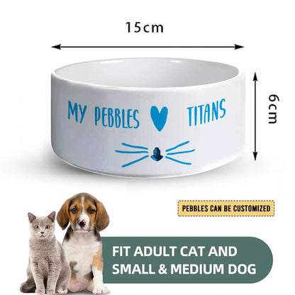 GLD Personalized Custom Ceramic Pet Bowl 2