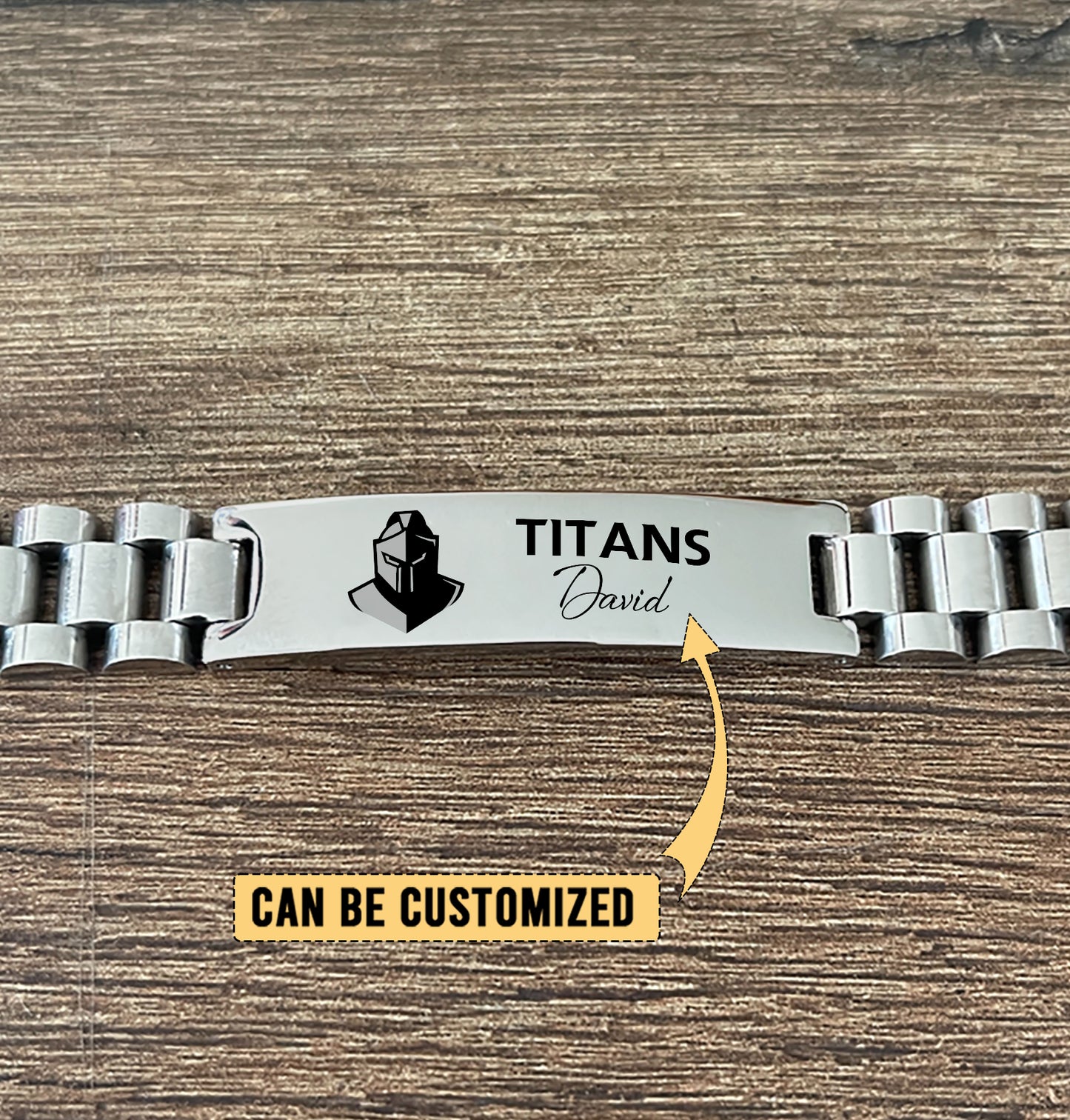 GLD Personalized Custom Stainless Steel Bracelet