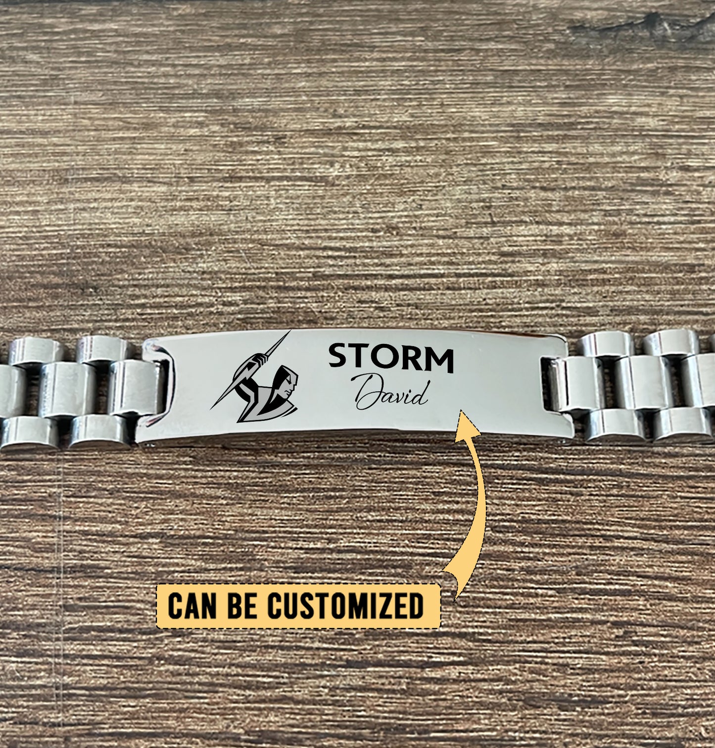 MEL Personalized Custom Stainless Steel Bracelet