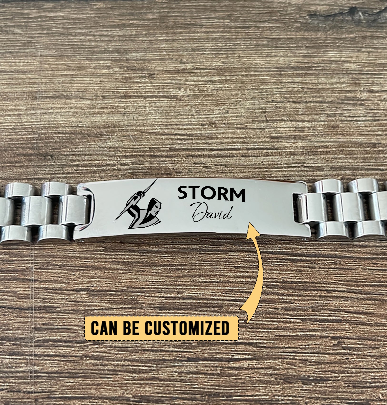 MEL Personalized Custom Stainless Steel Bracelet