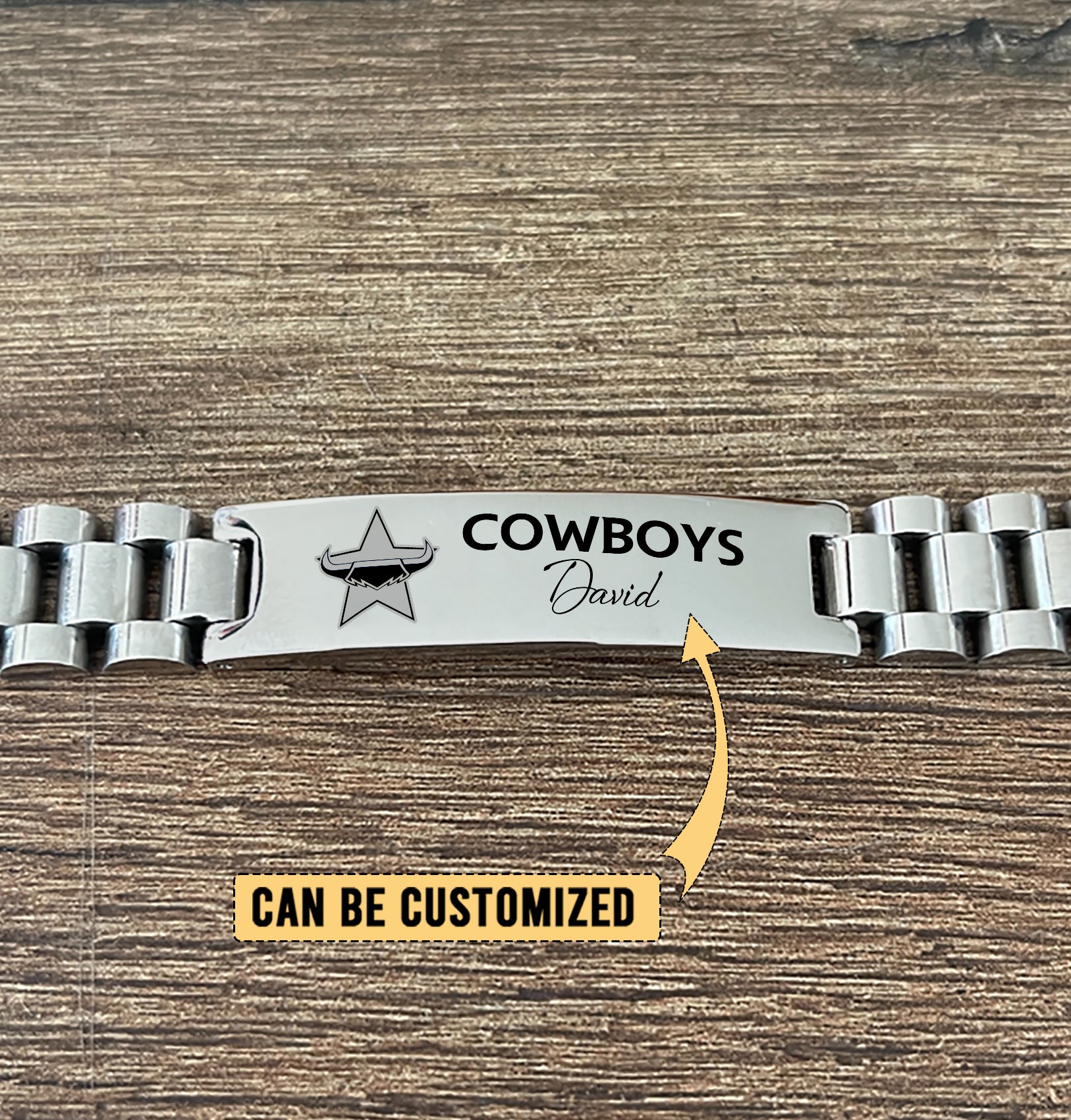 NQL Personalized Custom Stainless Steel Bracelet