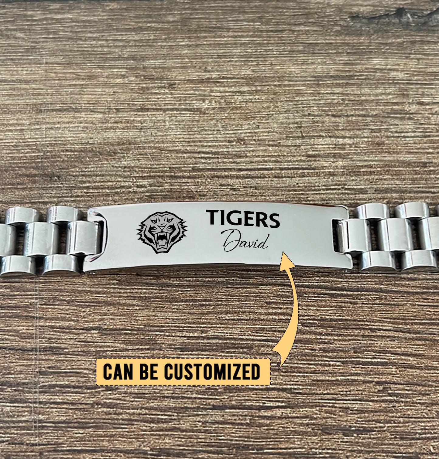 WST Personalized Custom Stainless Steel Bracelet