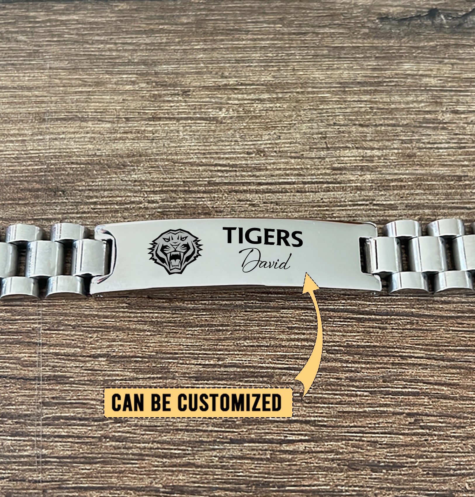 WST Personalized Custom Stainless Steel Bracelet