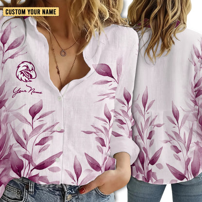MAN Personalized Custom Women's Casual Shirt 5