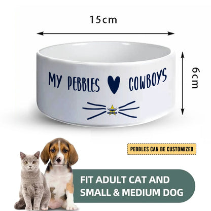 NQL Personalized Custom Ceramic Pet Bowl 2