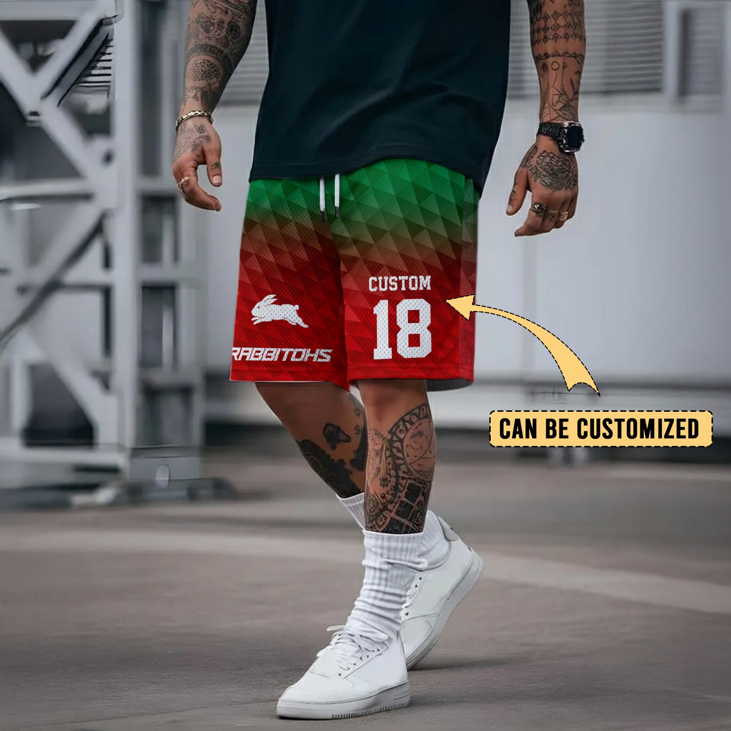 SOU Personalized Custom Short Pants 26