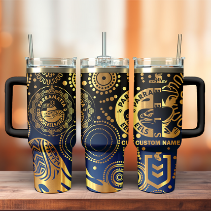 PAR Personalized Custom 40oz 30oz Stainless Steel Tumbler With Handle 3