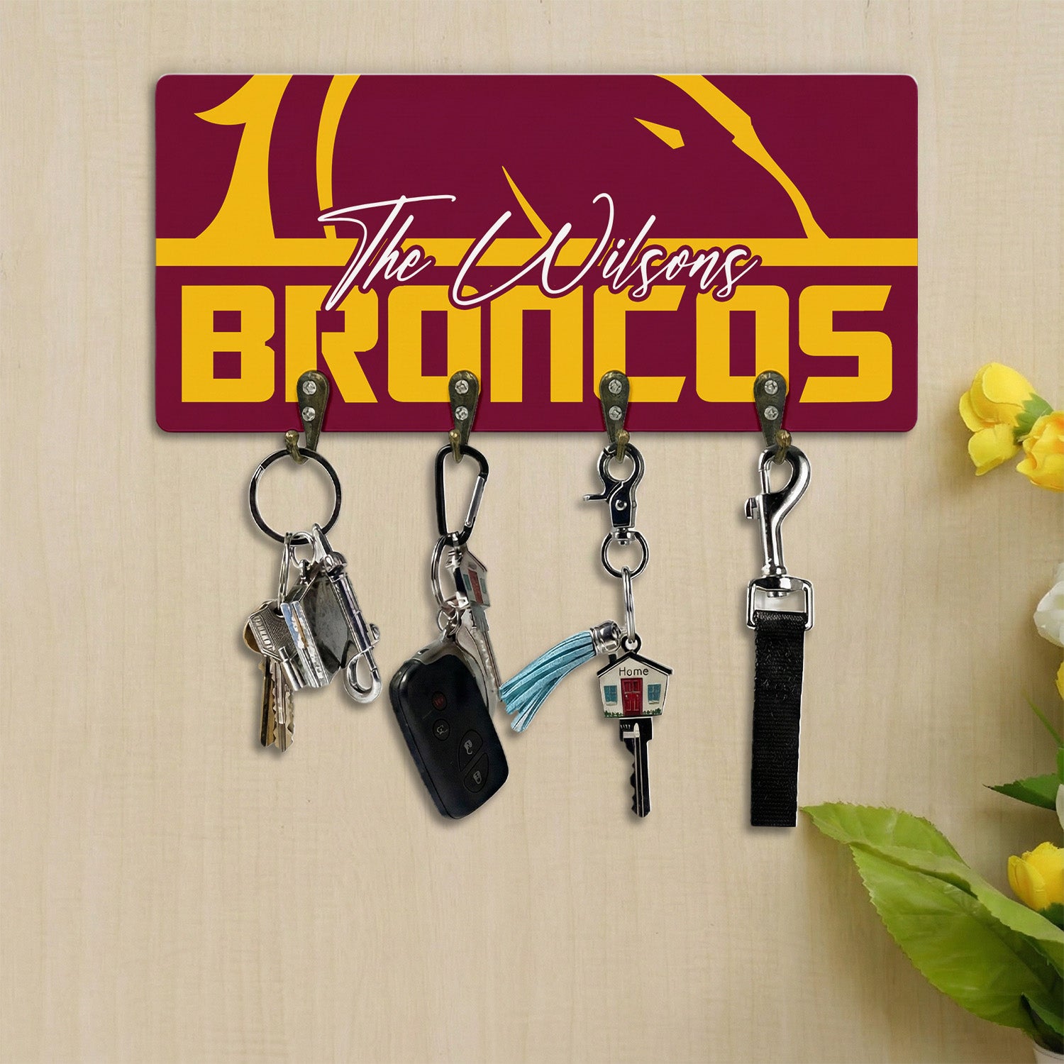 BRI Personalized Custom Key Holder 2