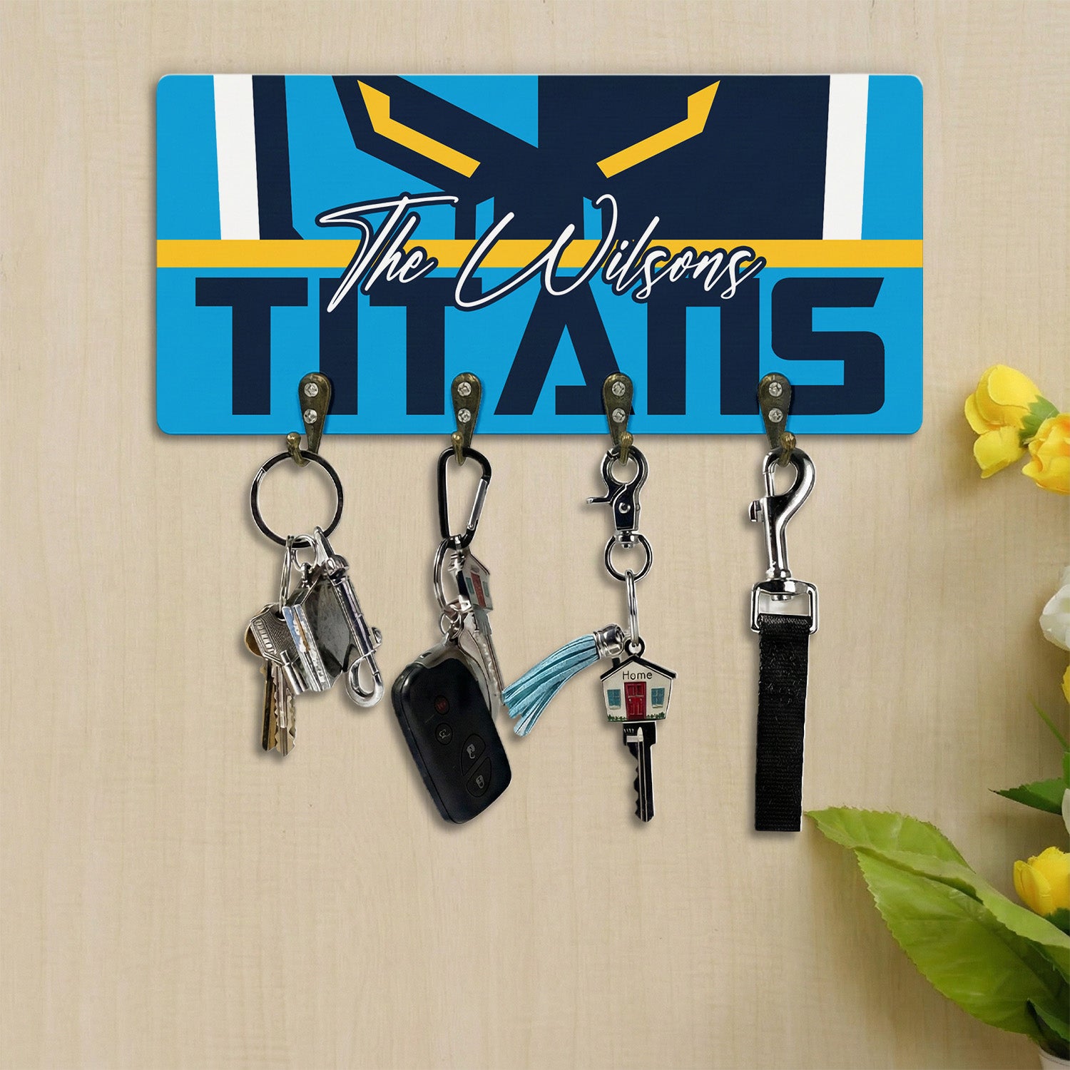 GLD Personalized Custom Key Holder 2