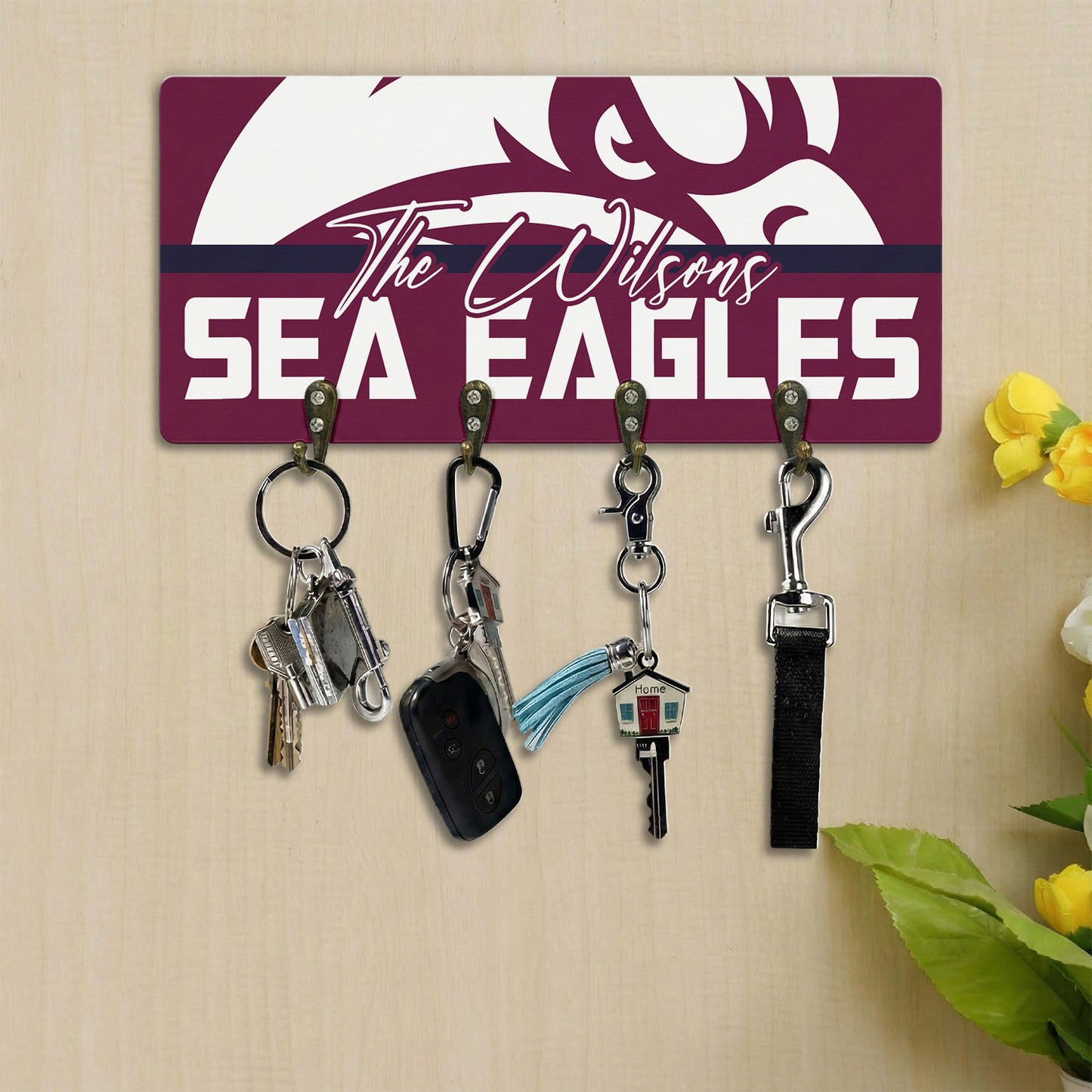 MAN Personalized Custom Key Holder 2