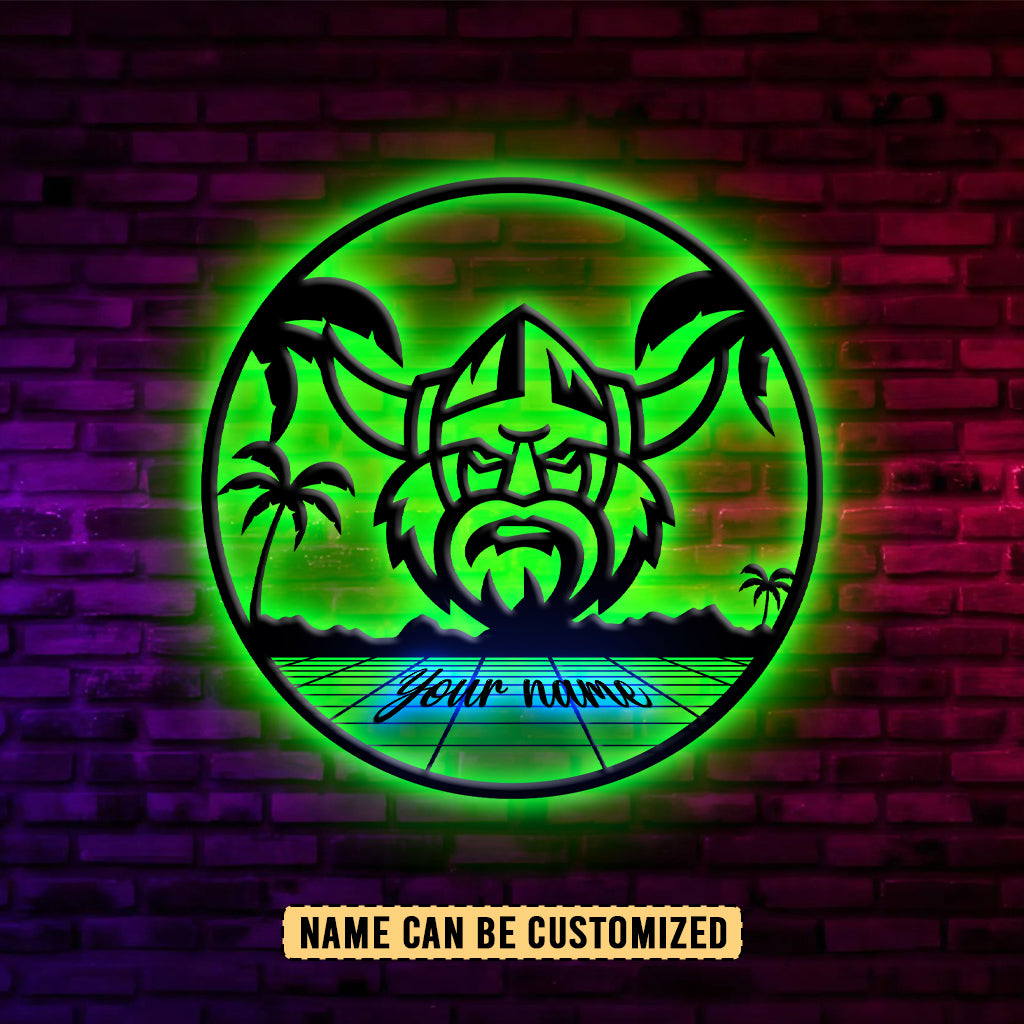 CAN Personalized Custom Wall Art LED 3