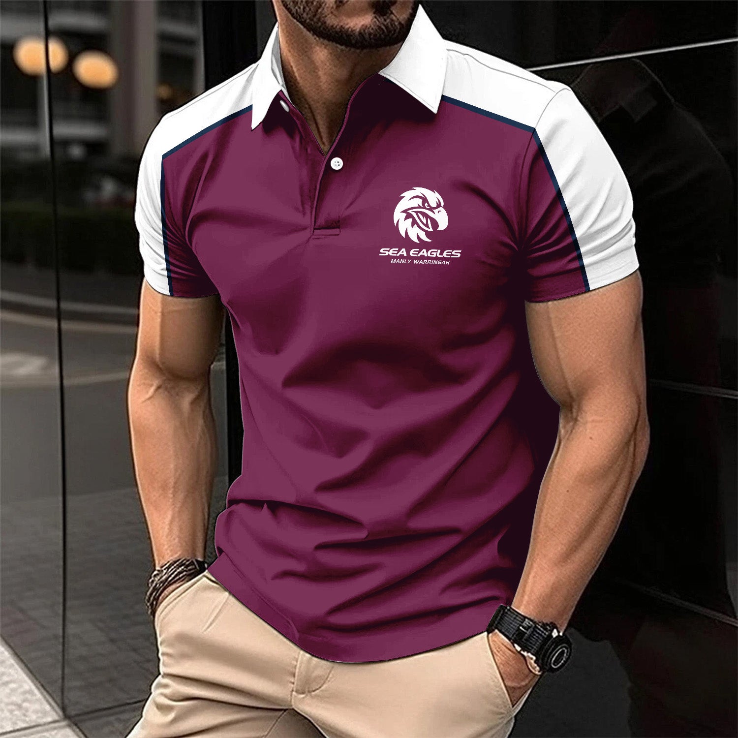 MAN Personalized Custom Polo Shirt 1