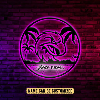 MAN Personalized Custom Wall Art LED 3