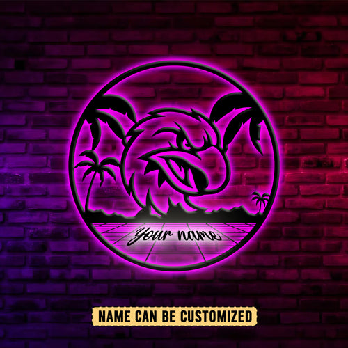 MAN Personalized Custom Wall Art LED 3