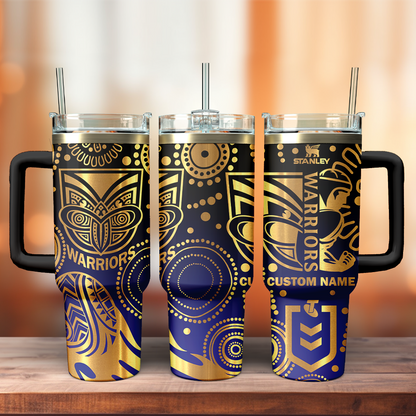 NZL Personalized Custom 40oz 30oz Stainless Steel Tumbler With Handle 3