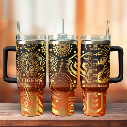 WST Personalized Custom 40oz 30oz Stainless Steel Tumbler With Handle 3