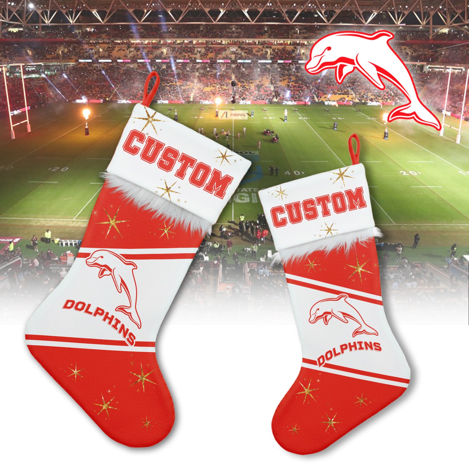 DOL Personalized Custom Christmas Stockings 2