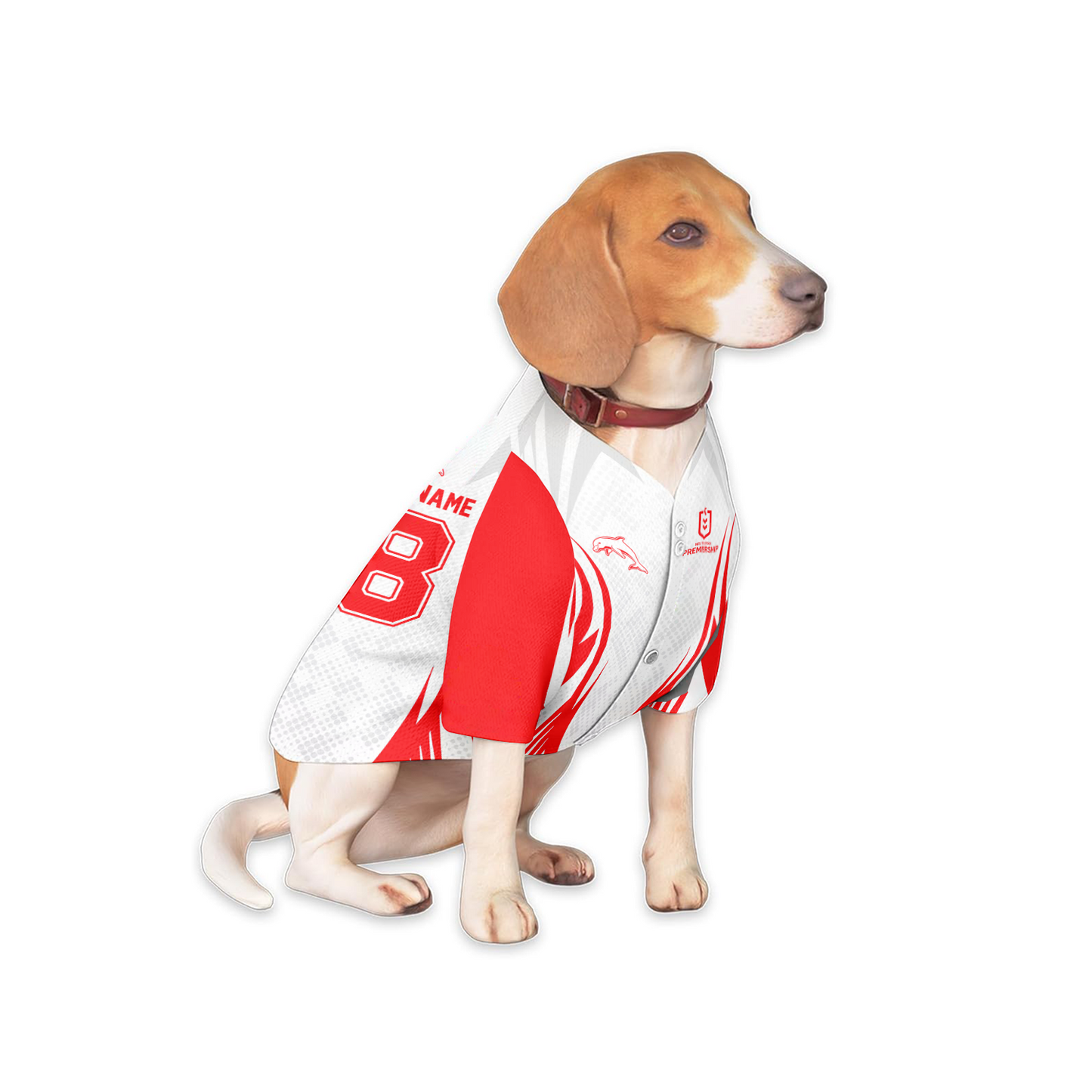 DOL Personalized Custom Pet Baseball Jersey 3