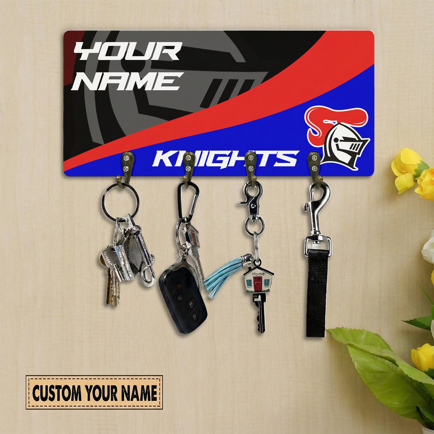 NEW Personalized Custom Key Holder 4
