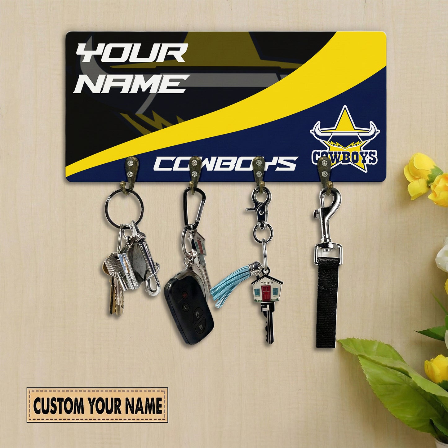 NQL Personalized Custom Key Holder 4