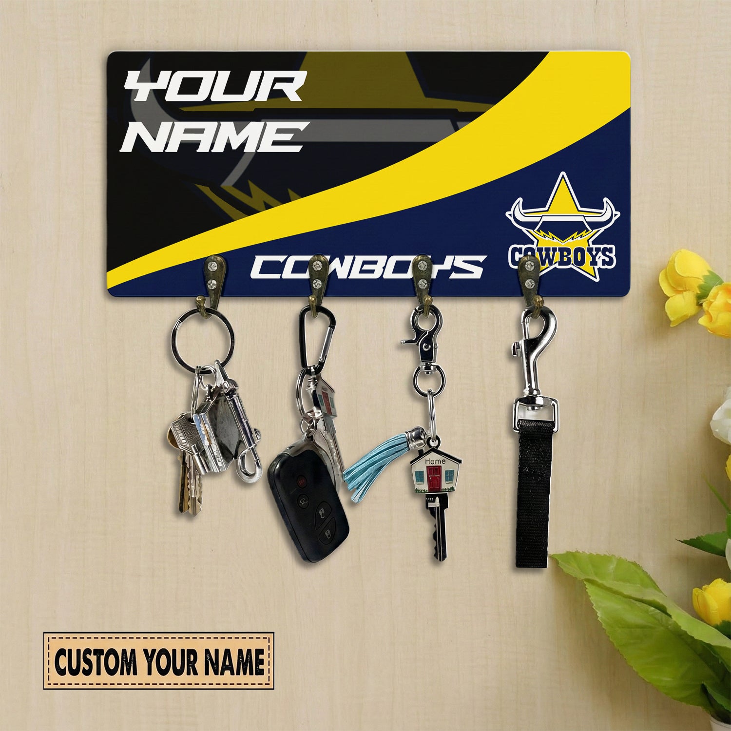 NQL Personalized Custom Key Holder 4