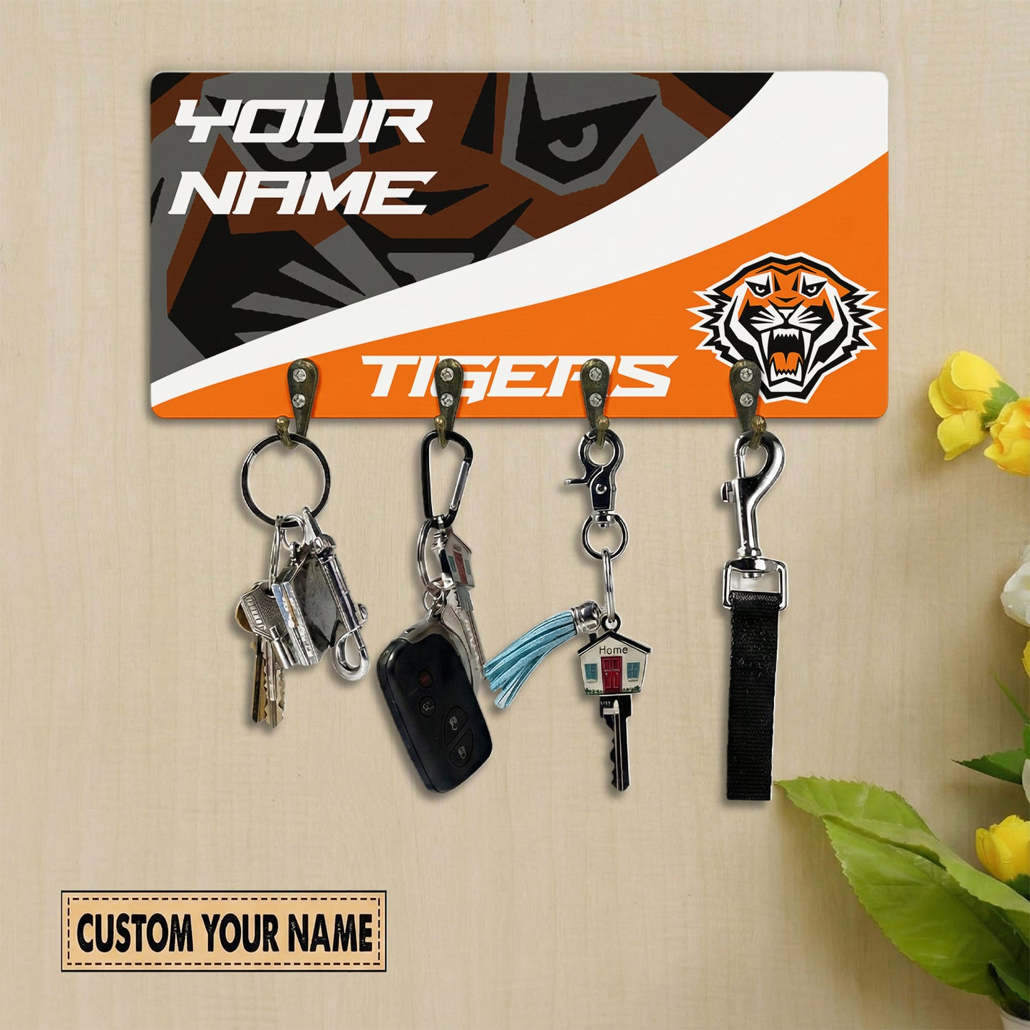WST Personalized Custom Key Holder 4