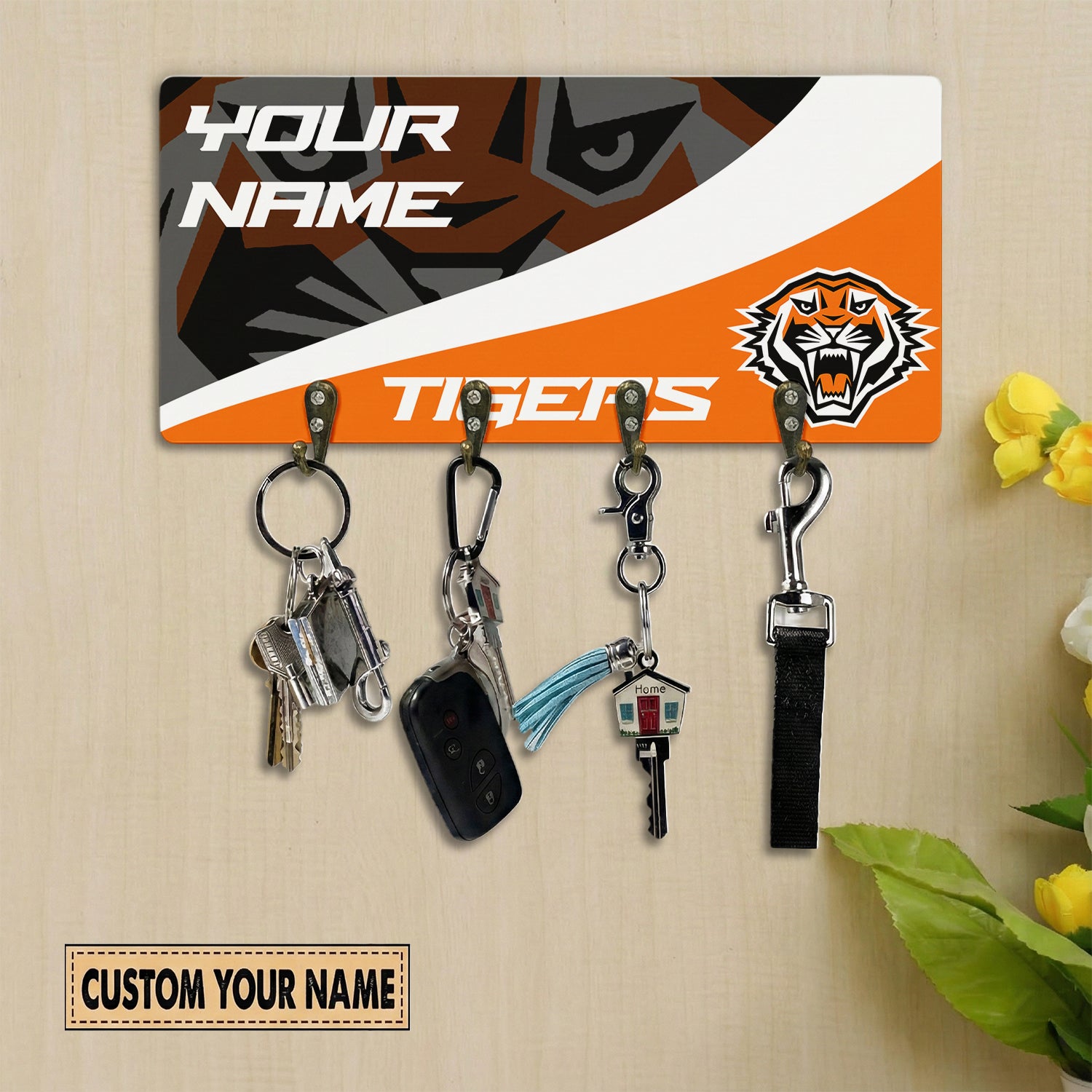 WST Personalized Custom Key Holder 4