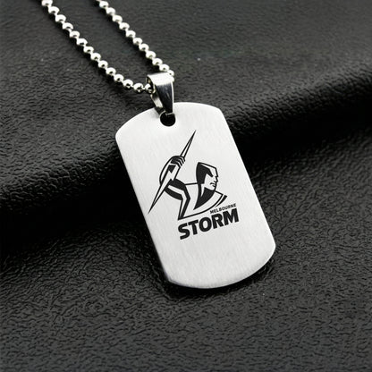 MEL Personalized Custom Necklace Dog Tag