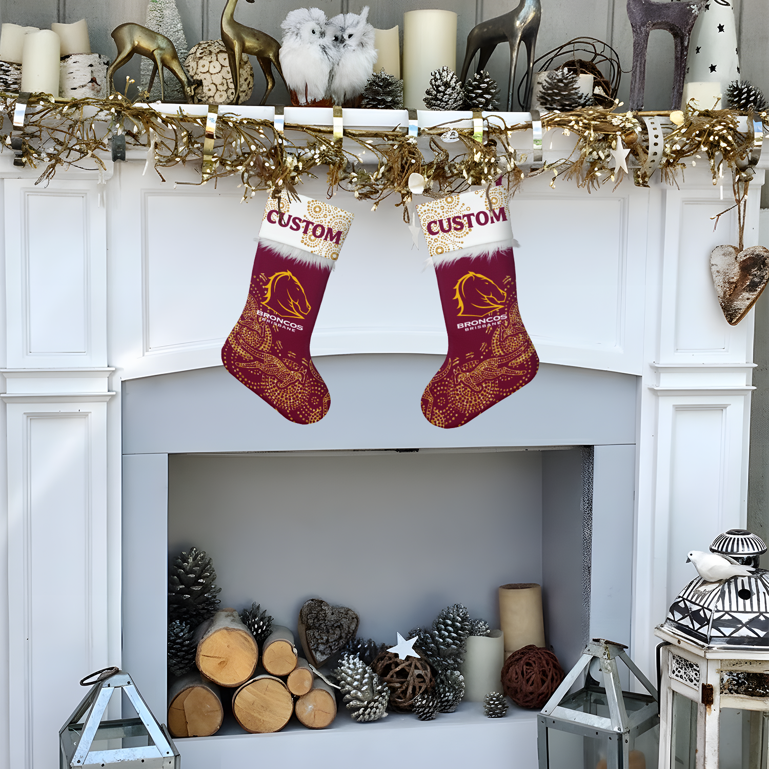 BRI Personalized Custom Christmas Stockings