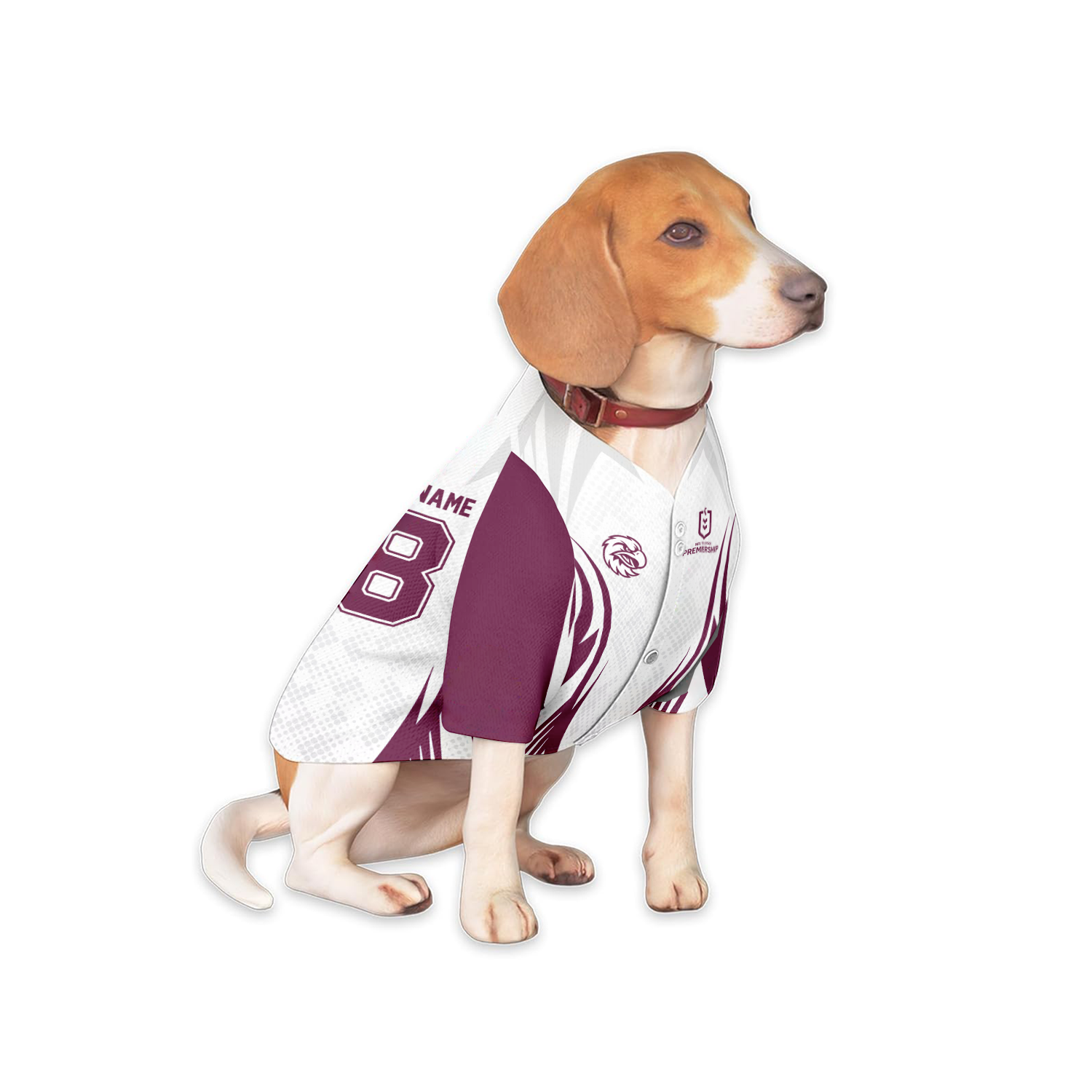 MAN Personalized Custom Pet Baseball Jersey 3