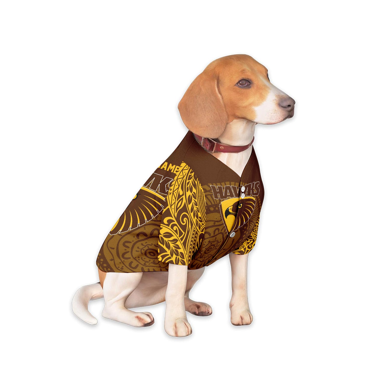 HAW Personalized Custom Pet Baseball Jersey 5