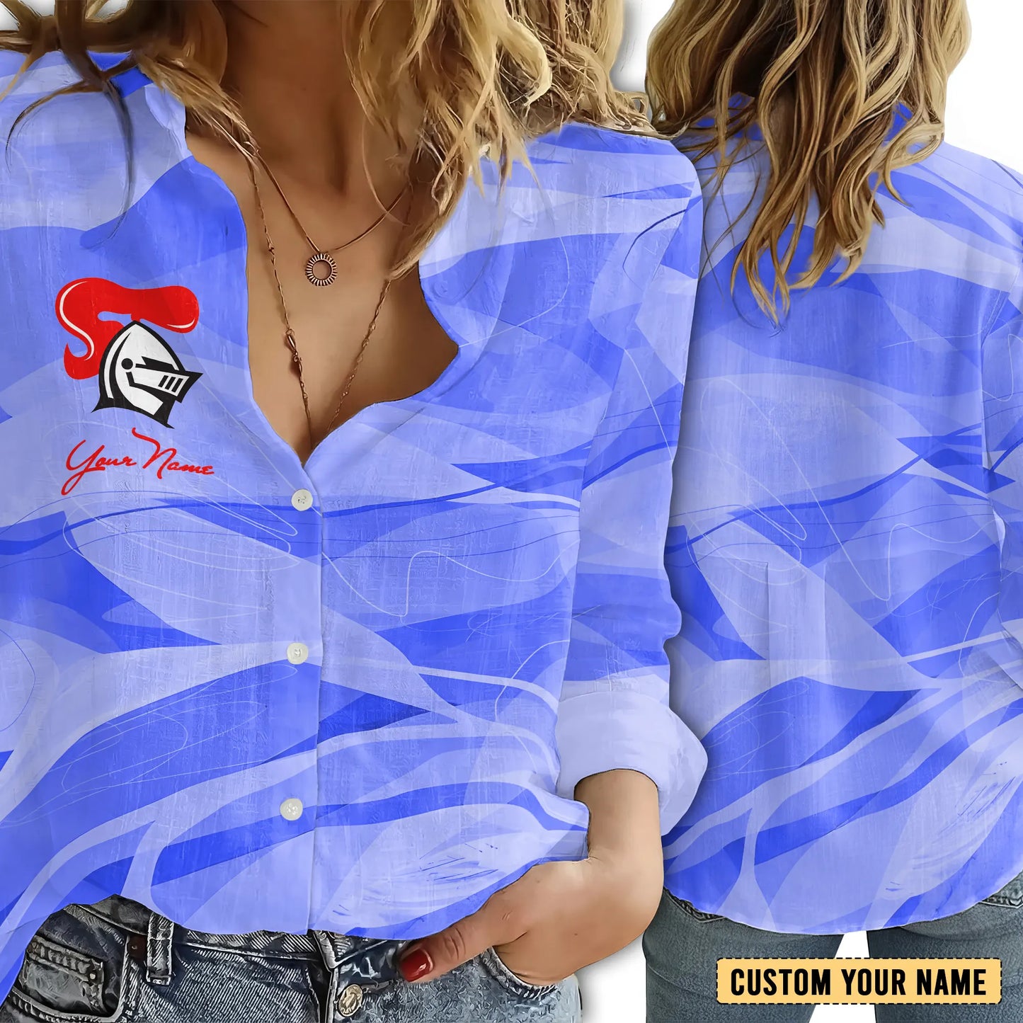 NEW Personalized Custom Women's Casual Shirt 6