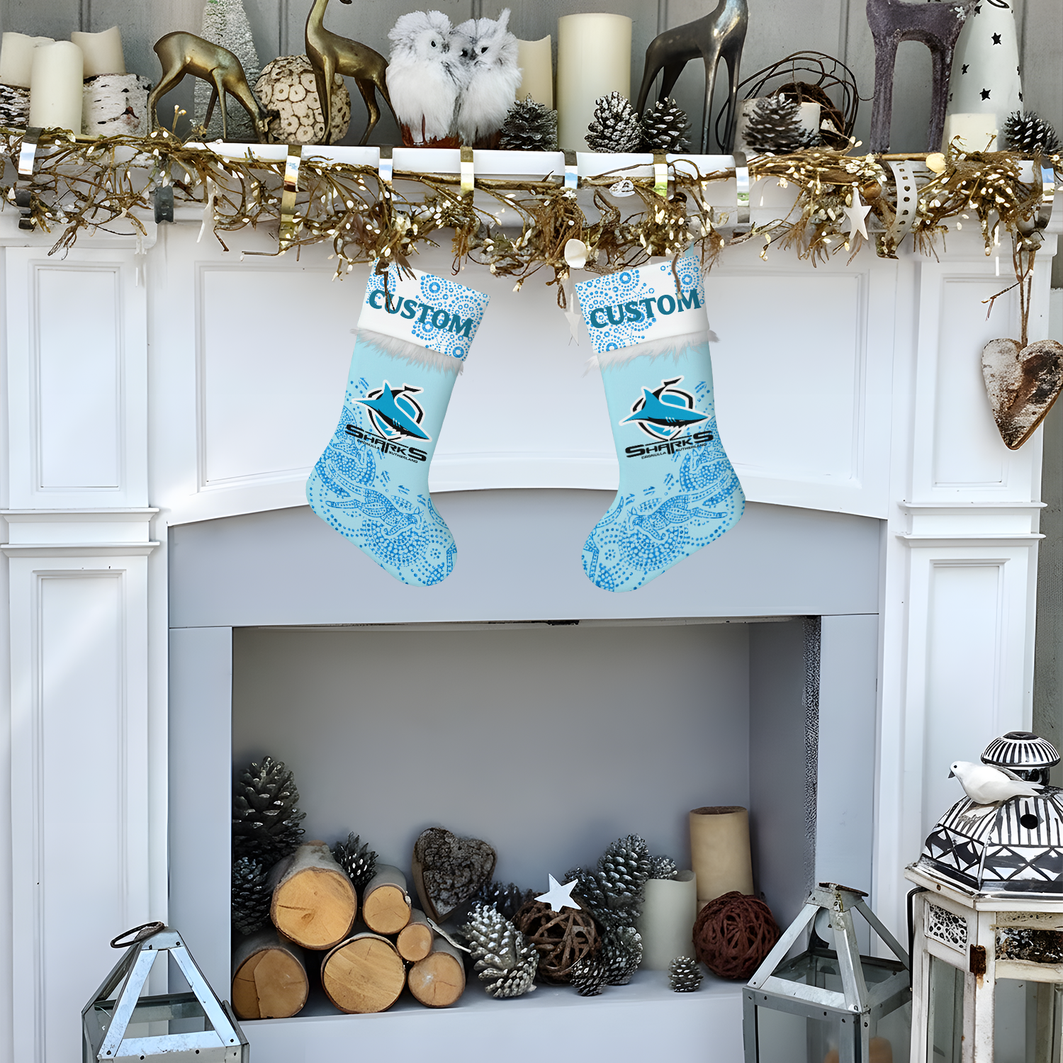 CRO Personalized Custom Christmas Stockings