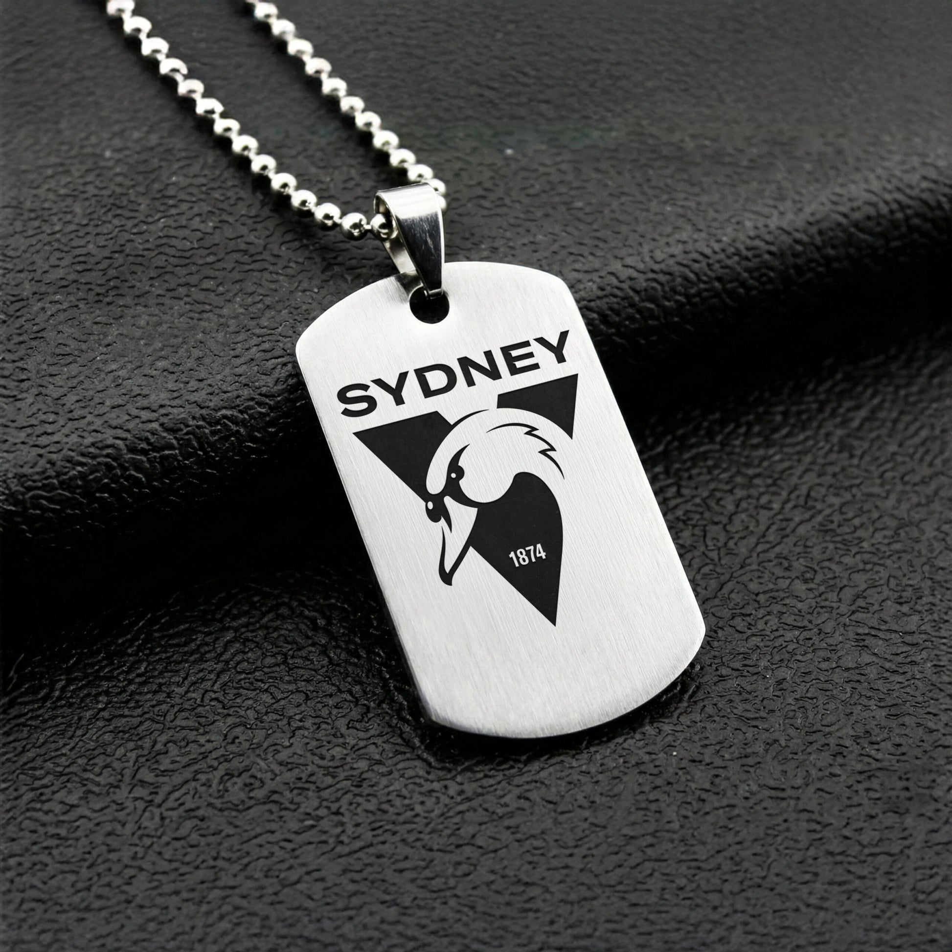 SS Personalized Custom Necklace Dog Tag