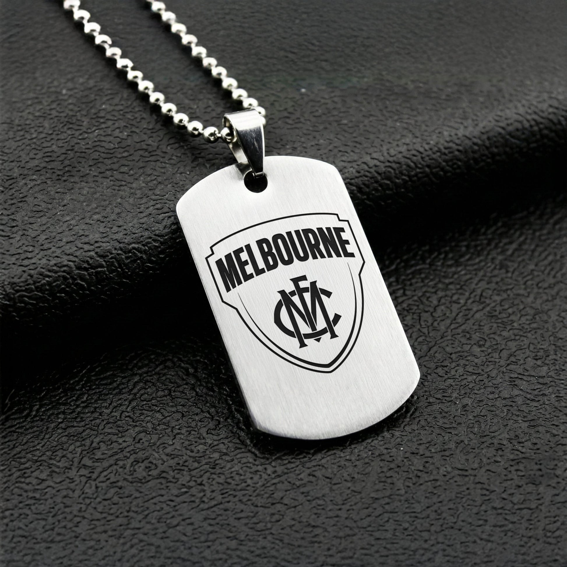MD Personalized Custom Necklace Dog Tag