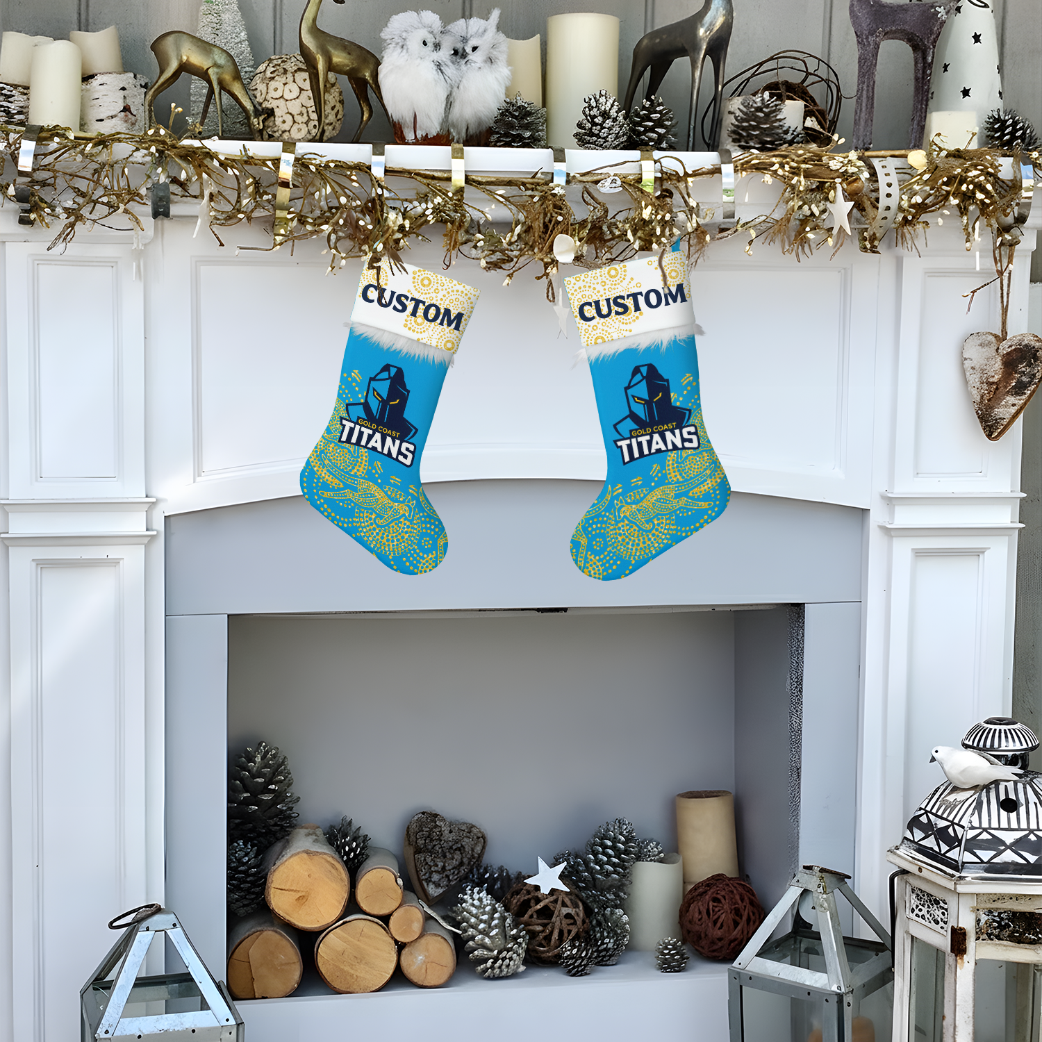 GLD Personalized Custom Christmas Stockings