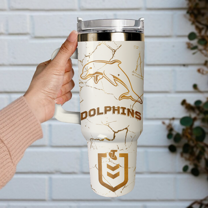 DOL Personalized Custom 40oz 30oz Stainless Steel Tumbler With Handle 4