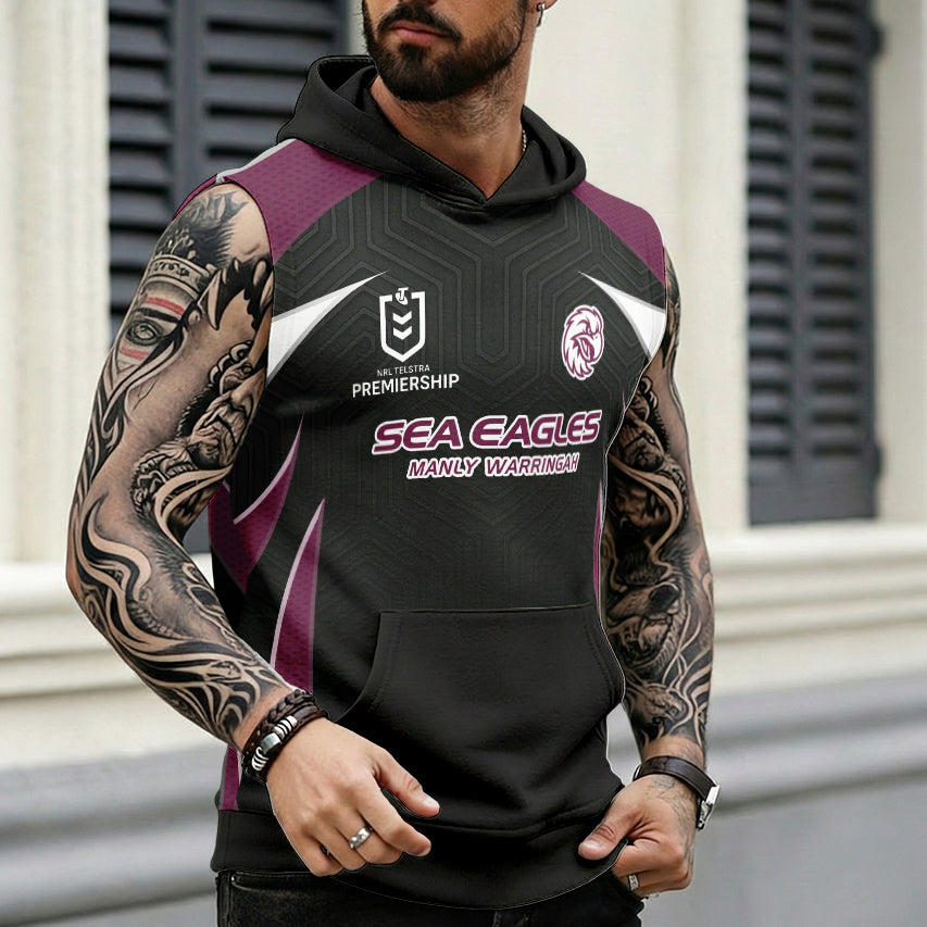 MAN Personalized Custom Hooded Tank Top 3