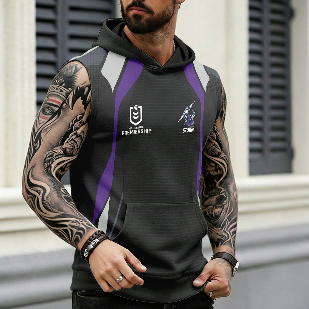 MEL Personalized Custom Hooded Tank Top 4