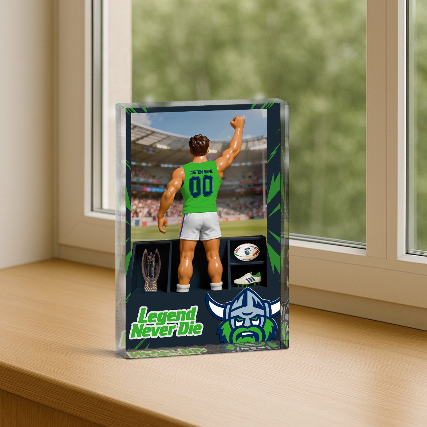 CAN Personalized Custom Sports Acrylic Block Plaque 2