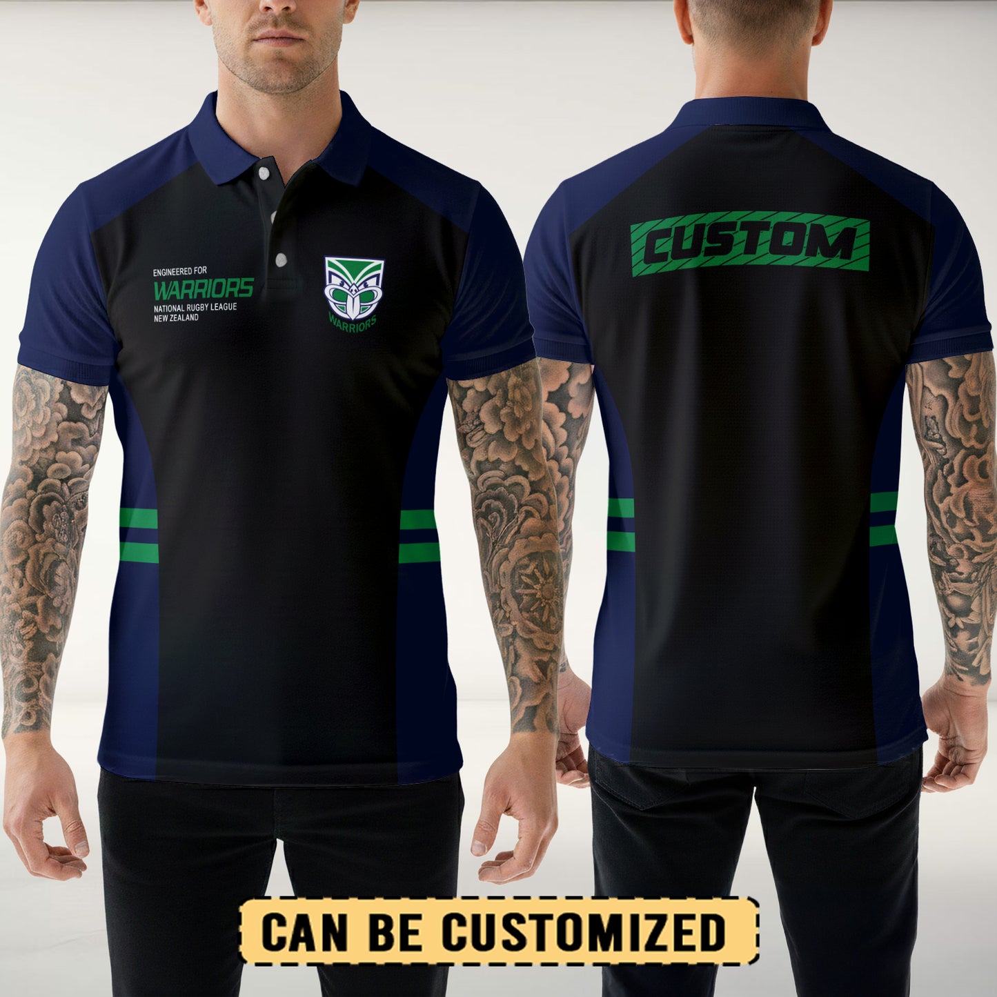 NZL Personalized Custom Polo Shirt 14