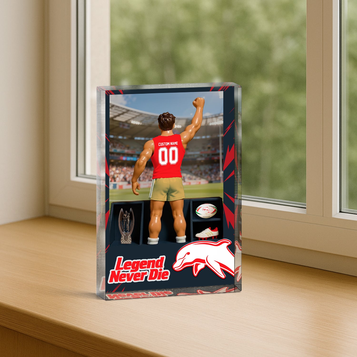 DOL Personalized Custom Sports Acrylic Block Plaque 2