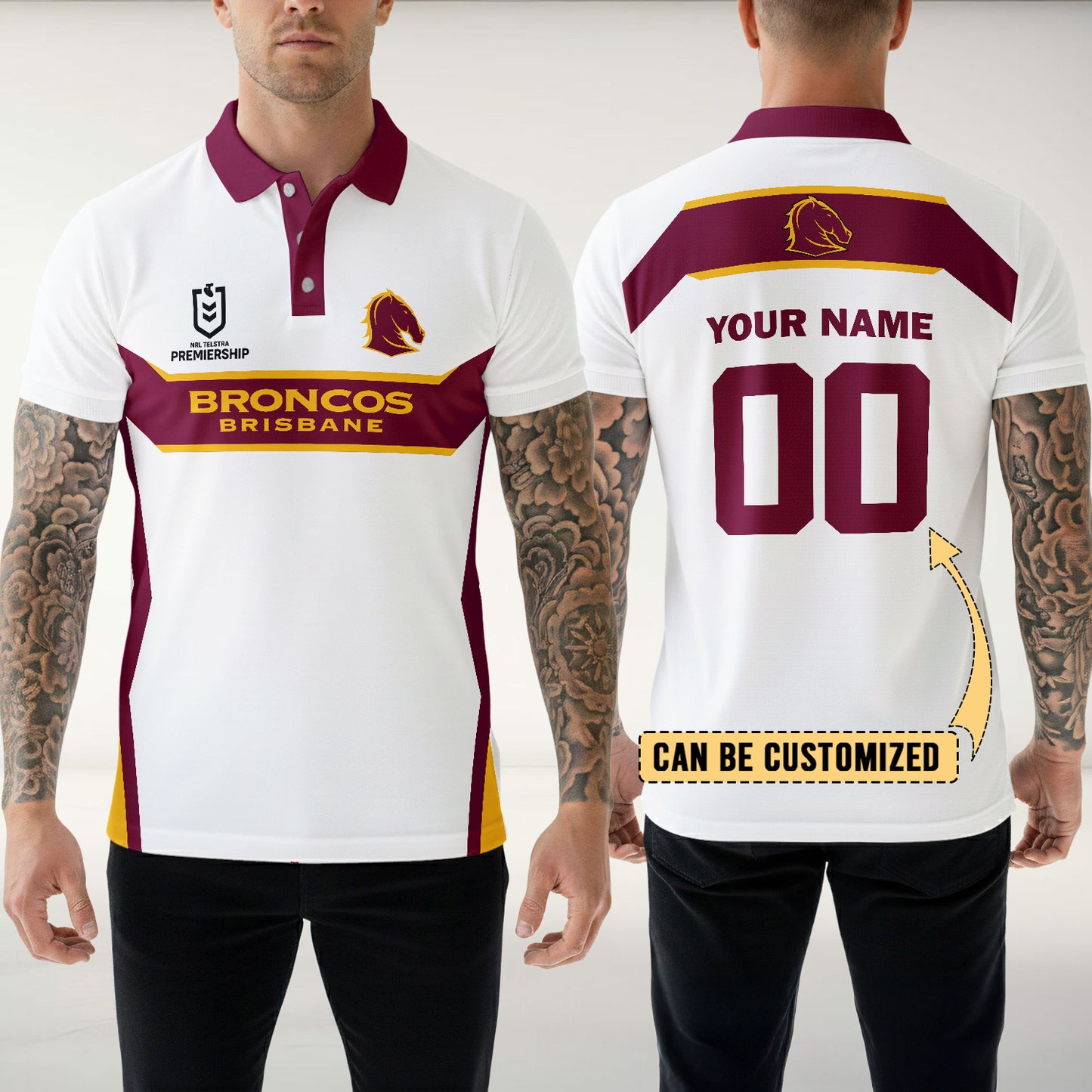 BRI Personalized Custom Polo Shirt 4