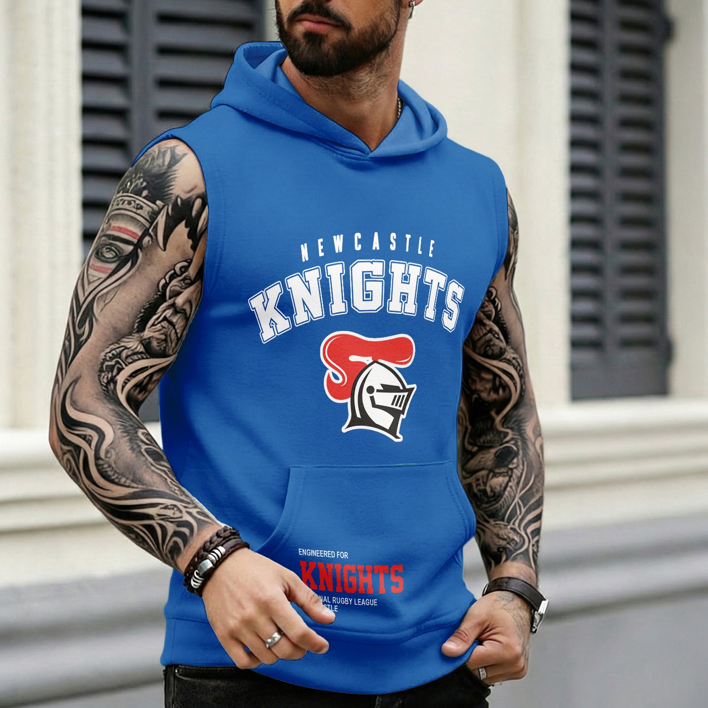 NEW Personalized Custom Hooded Tank Top 5