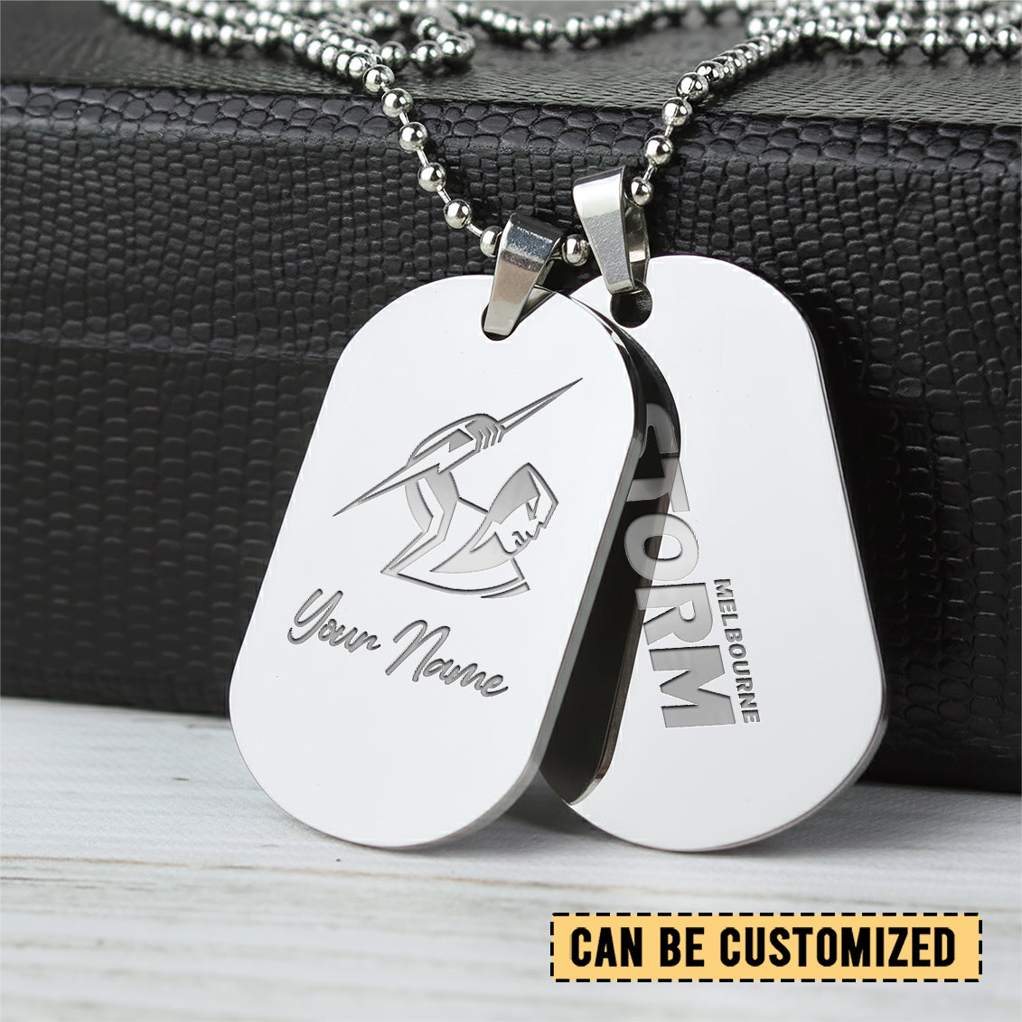 MEL Personalized Custom Necklace Dog Tag 2