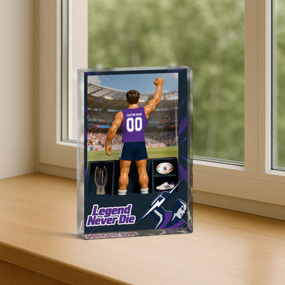 MEL Personalized Custom Sports Acrylic Block Plaque 2