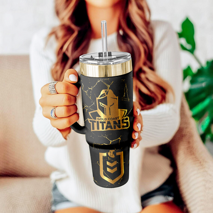 GLD Personalized Custom 40oz 30oz Stainless Steel Tumbler With Handle 4